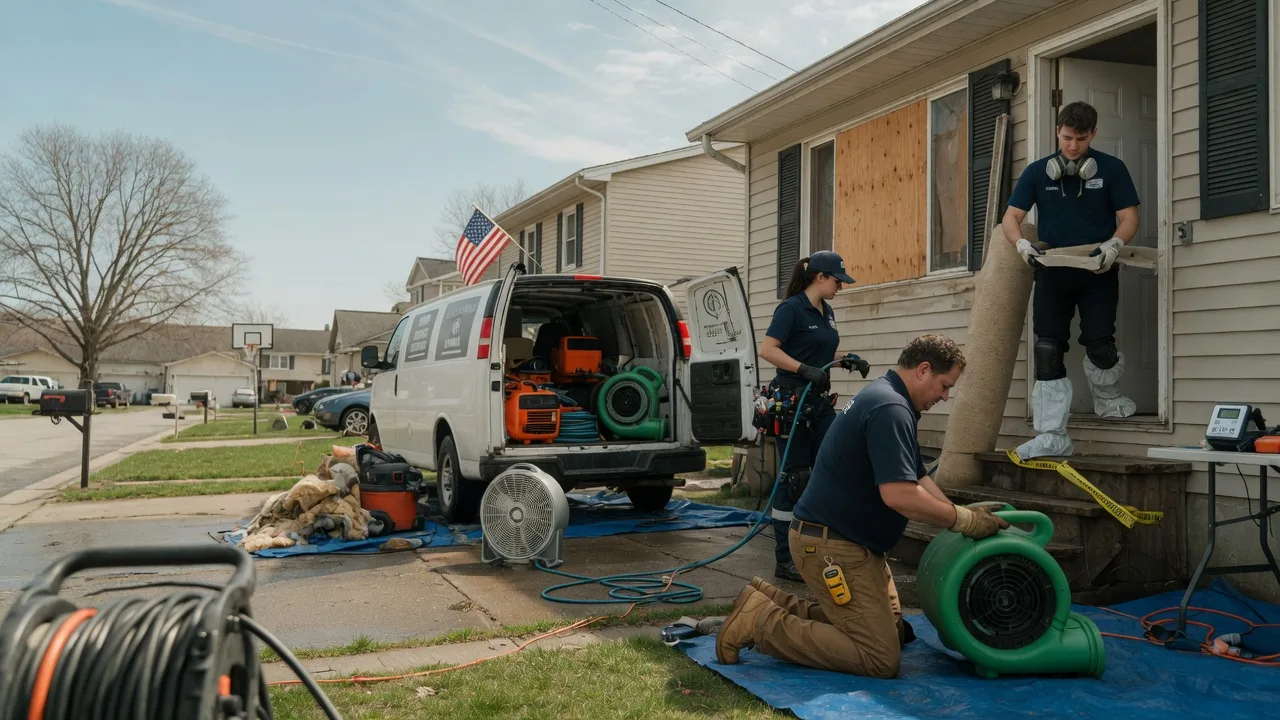 Water Damage Restoration in Little Hocking, OH near me